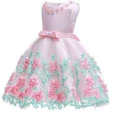 Amazon Com Baby Girls Flower Dress Wedding Party Toddler Dres Birthday Special Occasion Girls Dress C Little Girls Fancy Dresses Dress For Girl Child Dresses