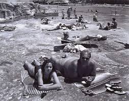 Irish australians have played a considerable part in the history of australia. People On Rocks At Clovelly Bay New South Wales 1991 Printed 1994 By Peter Elliston Art Gallery Of Nsw
