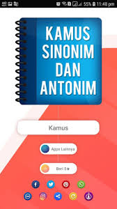 Sinonim dan antonim jumlah soal : Free Kamus Sinonim Antonim Bahasa Indonesia Apk Com Idapps Sinonim Antonim Safemodapk App