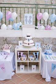 This Is So Adorable For Boy Girl Twins Birthday Twins Baby Shower Twin Boy And Girl Baby Shower Girl Baby Shower Decorations