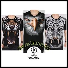 Foto hd elang vs harimau. Promo Kaos Lebaran Model Fauna 3d Elang Macan Harimau Binatang Shopee Indonesia