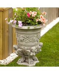 The artificial flowers and stems can be washed off with plain or soapy water if outdoor debris gets on them. Cheap Plant Pots Stone Plastic Square Planters Bents Garden Home