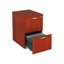 2 Drawer Wooden Filing Cabinet Cherry Avior Hunt Office Uk