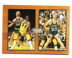To make sure that the card is authentic, check if there is a visible skybox embossed emblem in the i have a nbahoops 1990 larry bird #39 autographed with were it was signed at and the card of the man he signed it. 1994 95 Nba Hoops Basketball Card Mb1 Magic Johnson A