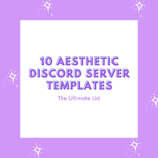The color palette typically includes neon colors,. 10 Aesthetic Discord Server Templates The Ultimate List Turbofuture