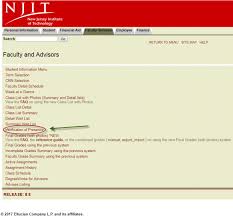 Verification Of Presence Office Of The Registrar