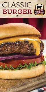 Classic Heritage Burger Classic Burger Recipes Best Beef Recipes Certified Angus Beef