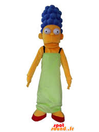 Será que o desenho animado fez outra 'previsão'? Mascot Marge Simpson Personagem De Desenho Animado Famosa Em Mascotes Os Simpsons Mudanca De Cor Sem Mudanca Cortar L 180 190 Cm Bom Para Atirar Nao Com As Roupas Se Presente Na Foto