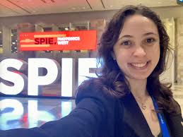 Alexis Jolly, VIC summer student, presents innovative technology at the  international SPIE Photonics West Conference following summer at VIC,  Wellman Centre, and MGH