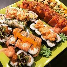 Pin By Brittany Babin On Sushi Sushi Sushi Delivery Healthy Eating