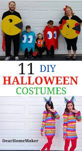 11 Diy Halloween Costumes Ideas For This Party Dear Home Maker Family Halloween Costumes Diy Diy Halloween Costumes Easy Diy Halloween Costumes