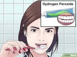 How To Whiten Teeth With Hydrogen Peroxide 9 Steps