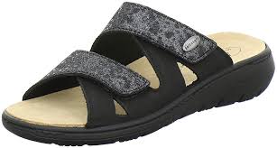 afs schuhe 2808 komfortable damen pantoletten praktische arbeitsschuhe hochwertiges echtes leder mit wechselfussbett b arbeitsschuhe pantolette hausschuhe