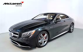 Clean carfax.super low miles for a 2015. 2016 Mercedes Benz S Class Amg S 63 For Sale In Norwell Ma 011804 Mclaren Boston