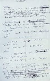 Joy Division Isolation Handwritten Lyrics By Ian Curtis Joy Division Lyrics Joy Division Ian Curtis