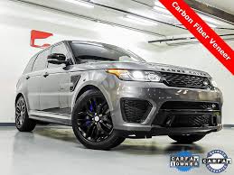 Used 2016 Land Rover Range Rover Sport 5 0l V8 Supercharged Svr For Sale 63 654 Gravity Autos Stock 123161