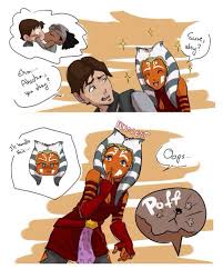 This Shouldn T Be Funny I Liked Steela But Ahsoka And Lux Are Just Perfect Star Wars Humor Star Wars Comics Star Wars Ahsoka