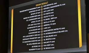 Wolfsberg (aut) vs tottenham (eng) dynamo kyiv (ukr)* vs club brugge (bel )* real sociedad (esp) vs manchester united (eng)* benfica (por) vs arsenal (eng) crvena zvezda (srb) vs ac milan (ita) antwerp (bel) vs rangers (sco) slavia. Europa League Fixtures When Are Man Utd Rangers And Wolves Playing In Last 16 Football Sport Express Co Uk