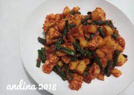 Ini adalah resep kentang balado yang super enak. Resep Balado Kentang Tempe Kacang Panjang Oleh Andina Puspita Cookpad