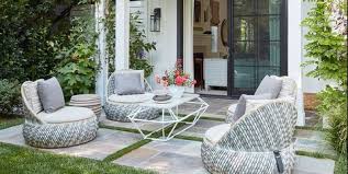If you are living in an area that is surrounded by layers and layers of trees, it is advisable to settle on a plain color, like white and you can mix it with some wooden designs to give it a classy look. 55 Inspiring Patio Ideas Gorgeous Small Patio Designs