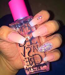 Ver más ideas sobre uñas largas pies, uñas largas, largos. Unas Naturales Con Cristales Pinterest Queennn313 Unas Picudas Unas Postizas Decoradas Unas Postizas