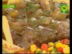 Try shireen anwar's ankara beef roast recipe made using shangrila seasonings and enjoy your. French Onion Steak By Shireen Anwer Zaiqa