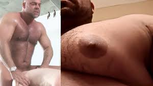 Big Fat Nipple and Daddys Big Fat Cock: Gay Bear Porn