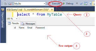 Help of session shown email id into next page. Sql Injection In Asp Net
