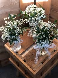 Explore a wide range of the best flower jar on aliexpress to find one that suits you! Mason Jar Filled With Baby S Breath In La Plata Md Gateway Florist