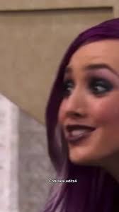 Peyton with Purple Hair in Cobra Kai