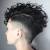Natural Curly Curly Undercut Bob