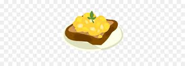Breakfast food 4 top view icons. Fruit Cartoon Clipart Breakfast Egg Bacon Transparent Clip Art