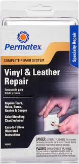 Amazing looking patches at a low cost. Permatex Vinyl Leather Repair 2 38 Oz At Menards