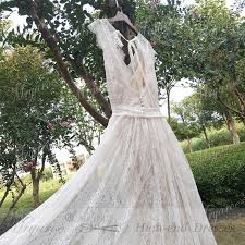 Jetzt anprobetermin bei balayi berlin vereinbaren. Mryarce Zarte Spitze Romatic Bohemian Brautkleider Keyhole Zuruck Brautkleid Mit Kappe Armeln Robe De Mariage Bohemian Wedding Dress Bridal Dresswedding Dress Aliexpress