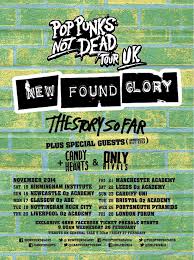 New Found Glory Announce Pop Punk S Not Dead Uk Tour Digital Tour Bus Uk Tours New Found Glory Pop Punk