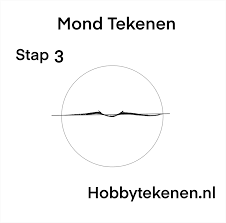 Heel veel mensen willen beter kunnen tekenen, maar sommigen geloven dat tekentalent is aangeboren. Mond Leren Tekenen In 5 Stappen Hobbytekenen Nl Hobbytekenen Nl