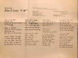 Blue and grey chords by bts. The Lyrics For Blue Grey Info Bts Army Indonesia Facebook