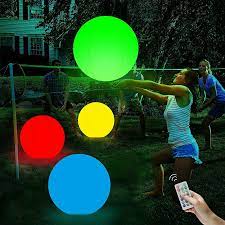Answer hi julie, i am guessing you want the balloons moving around the pool, right? Pool Toys 13 Colors Glow Ball 16 Inflatable Led Light Up Beach Ball With Remote Great For Beach Pool Party Outdoor Games And Decorations Walmart Com Walmart Com