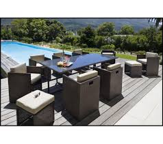 Découvrez notre offre framusa de salons de jardin en pierre reconstituée, très résistant au gel. Table De Jardin Promo Carrefour