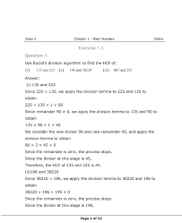 Rd sharma solutions class 8th maths for chapter linear equations in one. Ncert Books Free Download For Class 10 Maths Chapter 1 Real Numbers