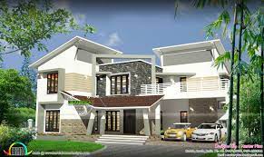 2076 square feet (193 square meter) (231 square yards) 5 bedroom box type house architecture with an estimated cost. 50 Lakhs Contemporary Home Kerala Home Design And Floor Plans 8000 Houses