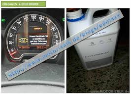 Citroen C5 Au Endrohrmessung Dieselpartikelfilter Additiv Regeneration Edoixxx