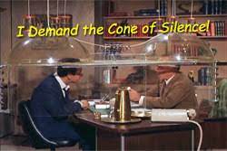 Get smart cone of silence. Cone Of Silence I Didn T Have My Glasses On