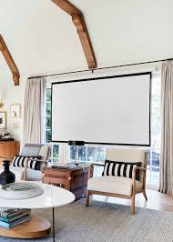 These living room ideas also prove that careful planning and a. Our New Hidden Living Room Projector System Emily Henderson