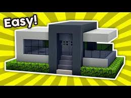 A very small modern house in minecraft is a very easy house to build and provides the necessary items to survive in your minecraft world. Minecraft Small Modern House