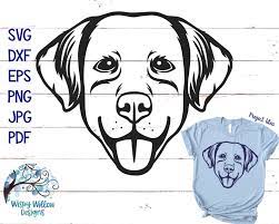 Dog Svg Dog Face Svg Dxf Png Jpg Dog Outline Dog Etsy Dog Outline Dog Shirt Design Dog Drawing