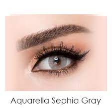 You'll see that i keep the freshlook gray in my left eye. Beautiful Air Optix Colors Sterling Gray Lenses Al Waleed Optics