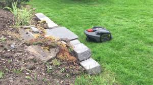 Husqvarna Automower 305 Up Narrow Path Youtube