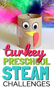 Easy thanksgiving activities for toddlers. Easy Turkey Preschool Stem Activities