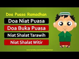 Doa Puasa Ramadhan Doa Niat Puasa Dan Doa Buka Puasa Untuk Bulan Ramadhan Youtube